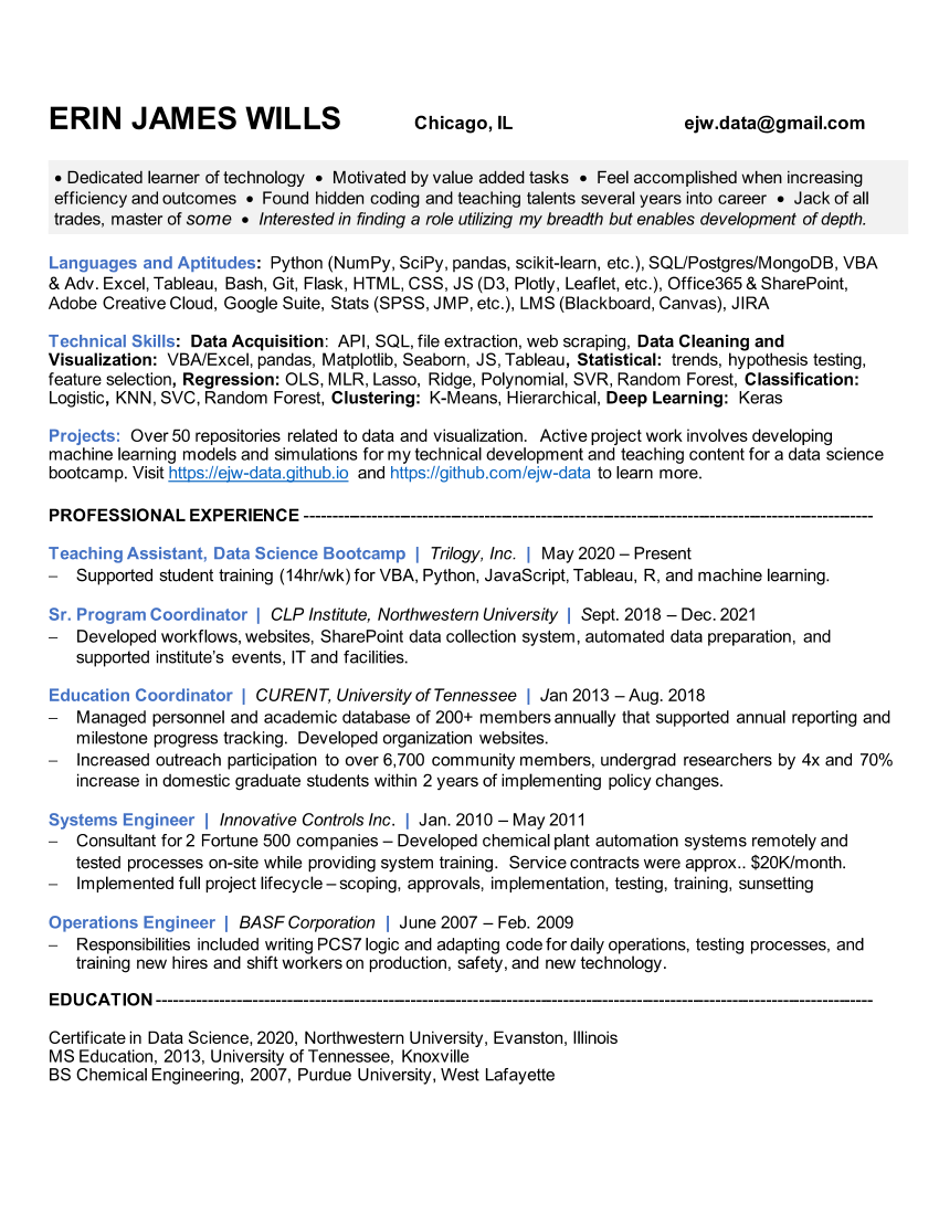 Resume PDF